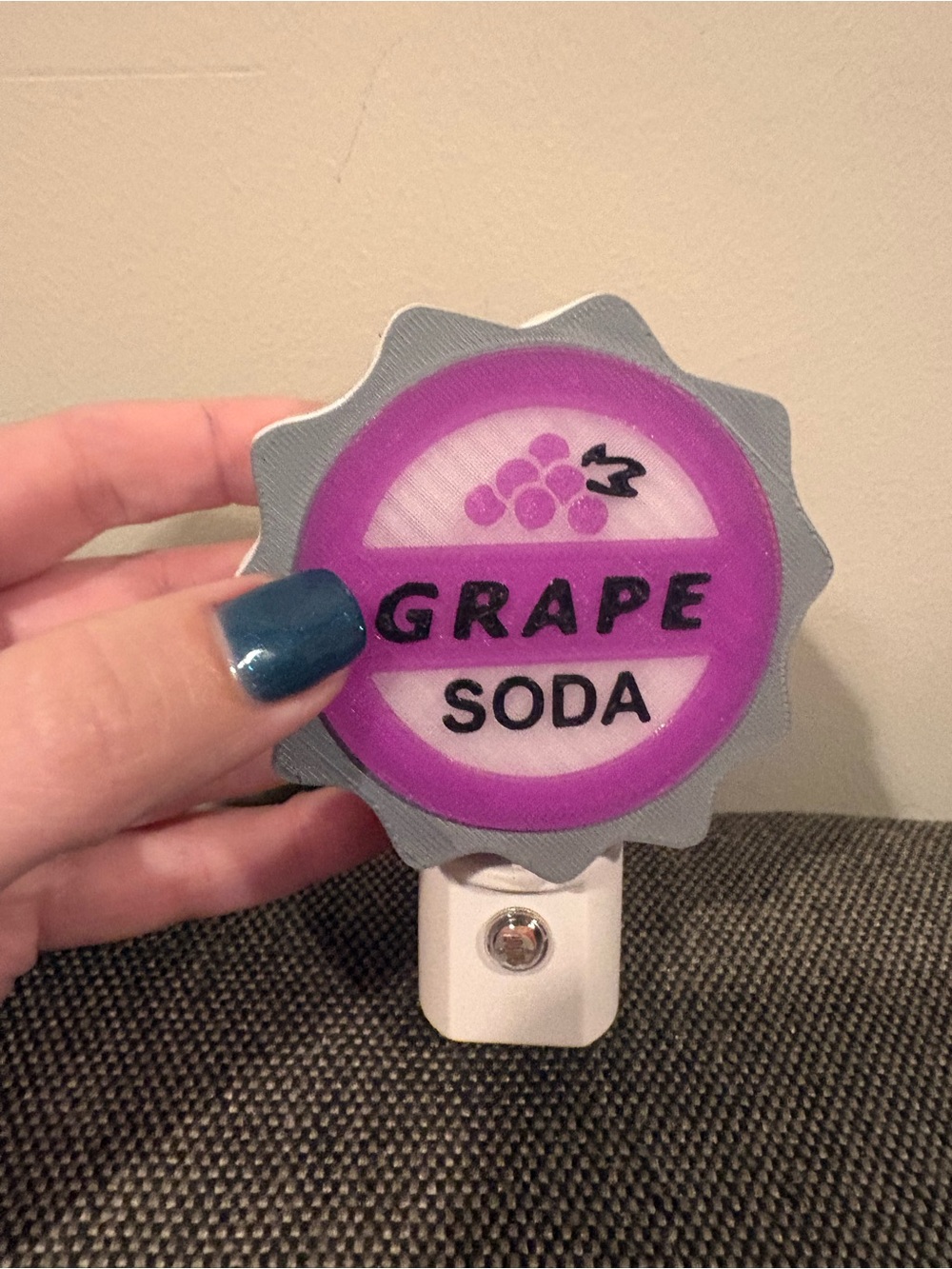 Grape Soda UP Night Light Plug-In - Accent night light